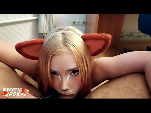 ❤️ Kitsune slikke dick en cum yn har mûle ☑ Moaie porno by wy ❌